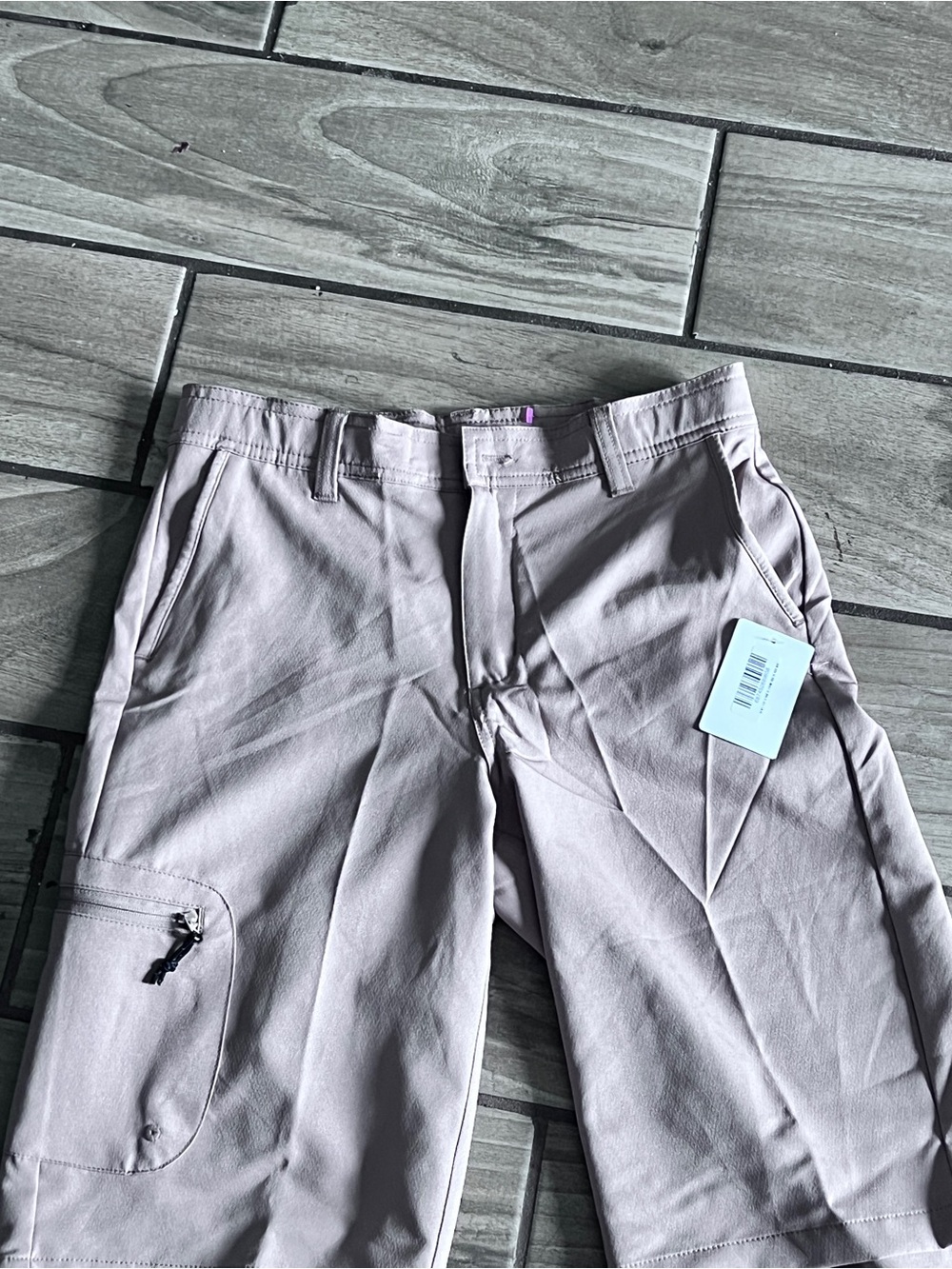 Magellan Outdoors Kids Cargo Shorts in Light Mauve